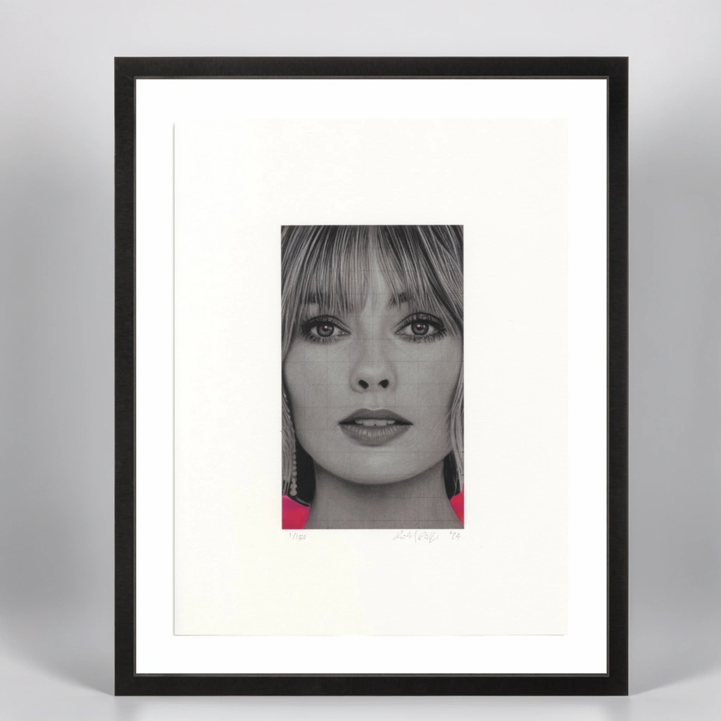 Margot (2024) Richard Phillips Artwork Framed