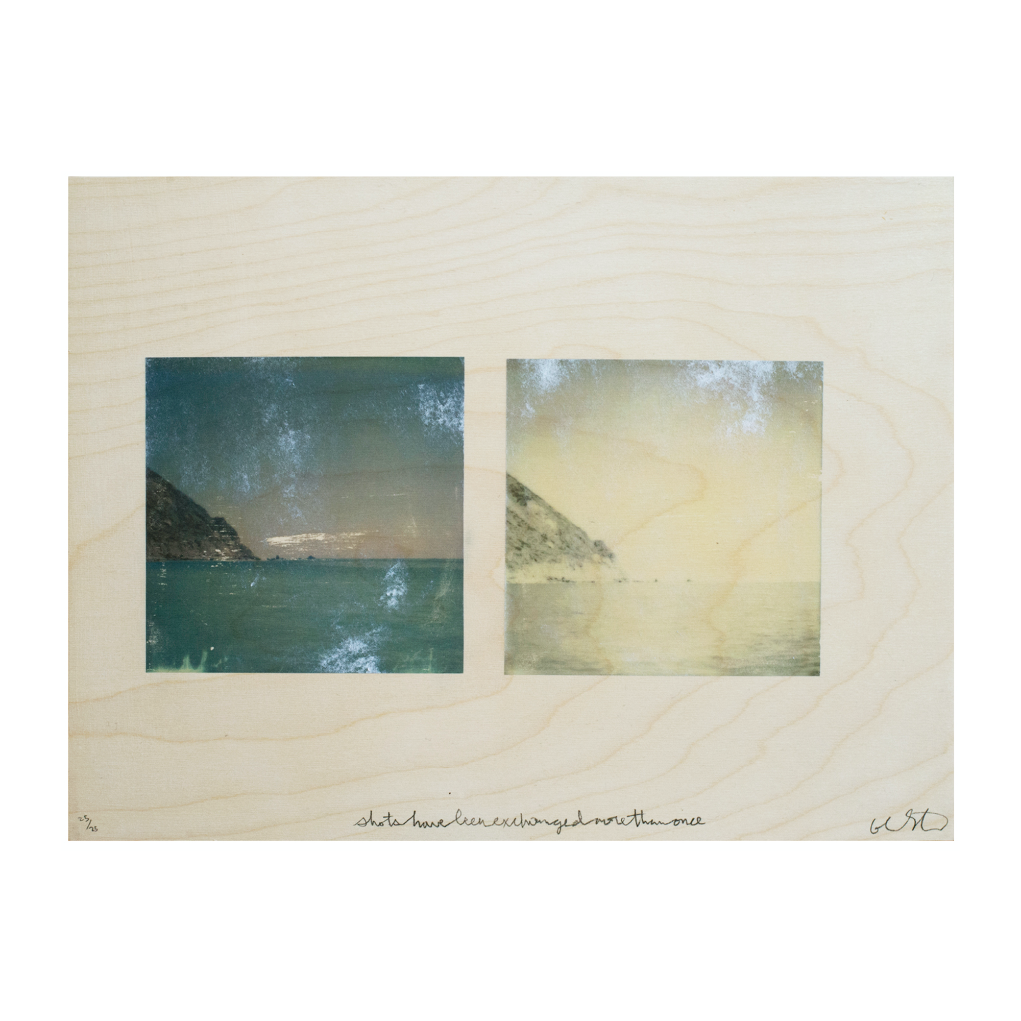 shots have been exchanged more than once