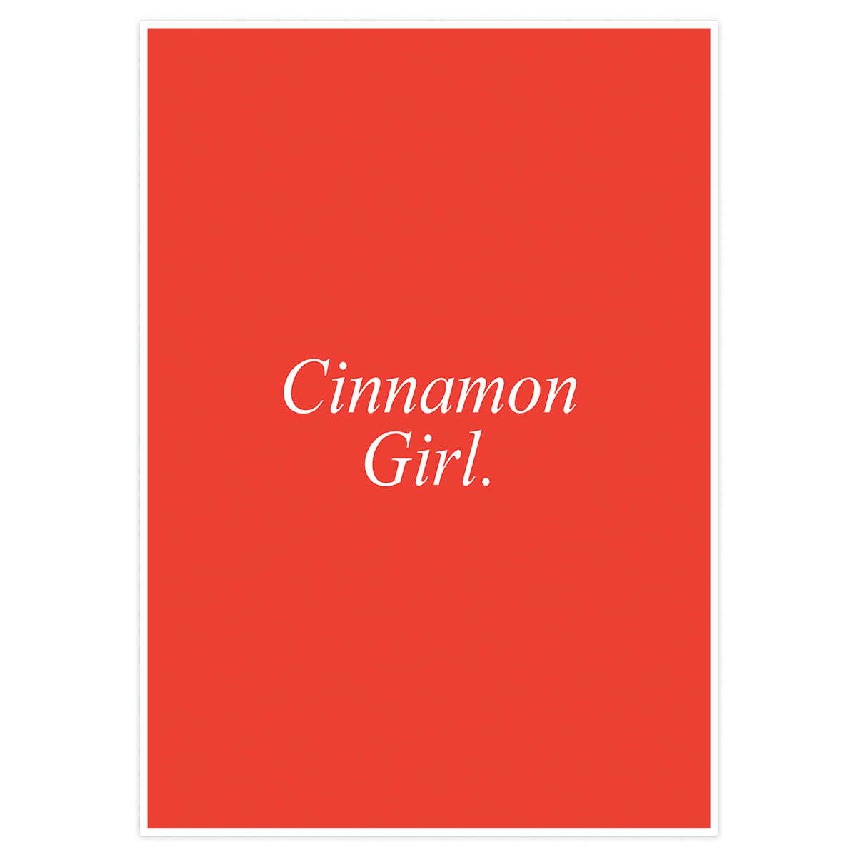 Cinnamon Girl