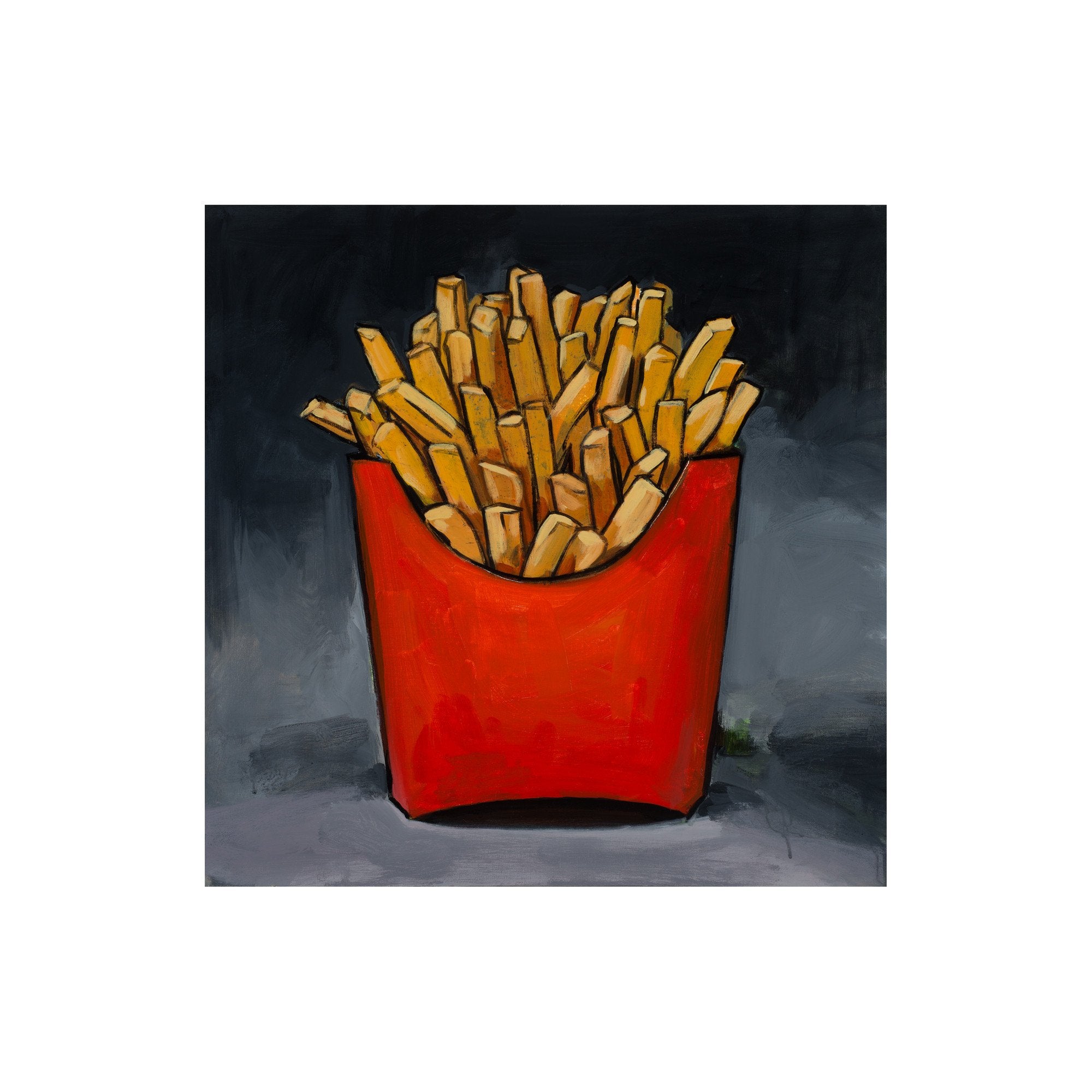 French Fries (Savarin) by Walter Robinson — Exhibition A